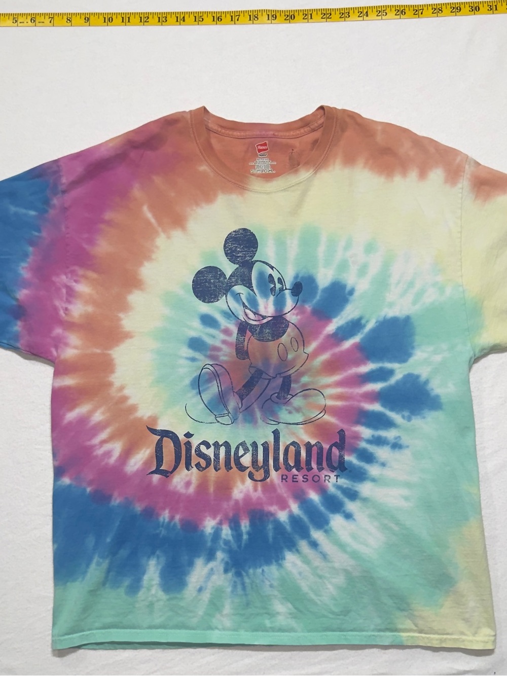 Tie dye Disneyland resort t shirt